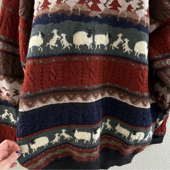 Concept knitwear vintage wool sweater size large - Picture 5 of 8